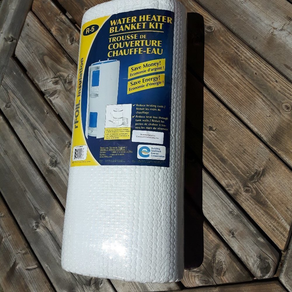 R-5 Water Heater Blanket Cover Up to 60gallon tank